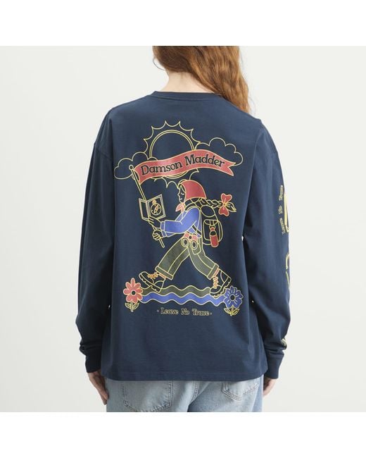 Damson Madder Blue The Rambler Top