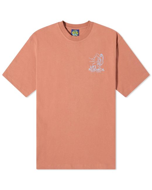 LO-FI Orange Good Karma T-Shirt for men
