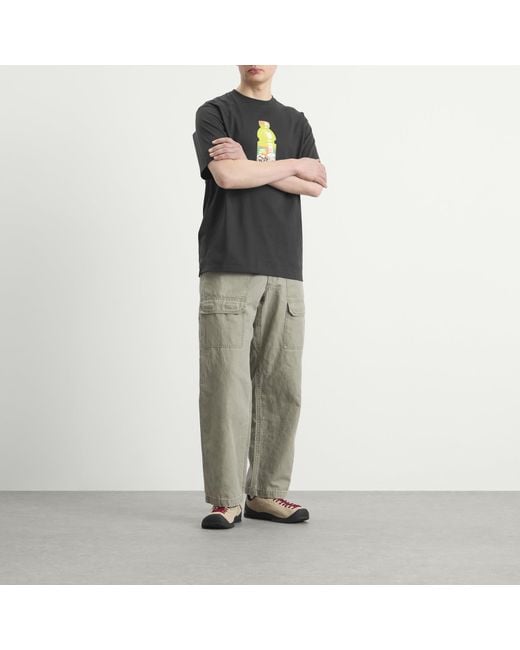 Gramicci Black Quencher T-Shirt for men