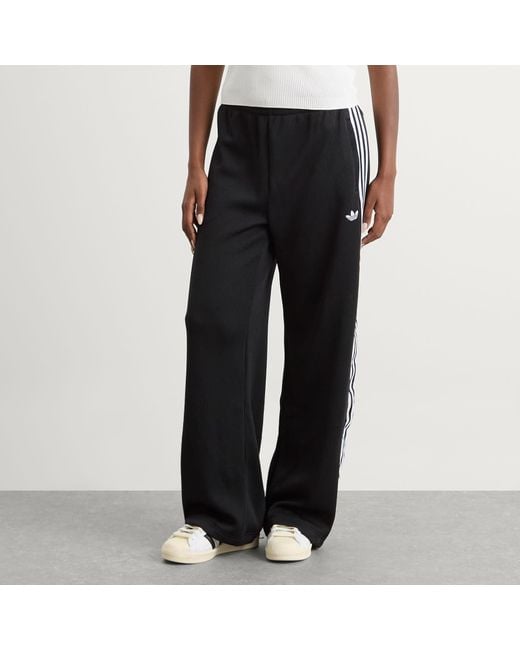 Adidas Black Adicolor Firebird Knit Track Pant