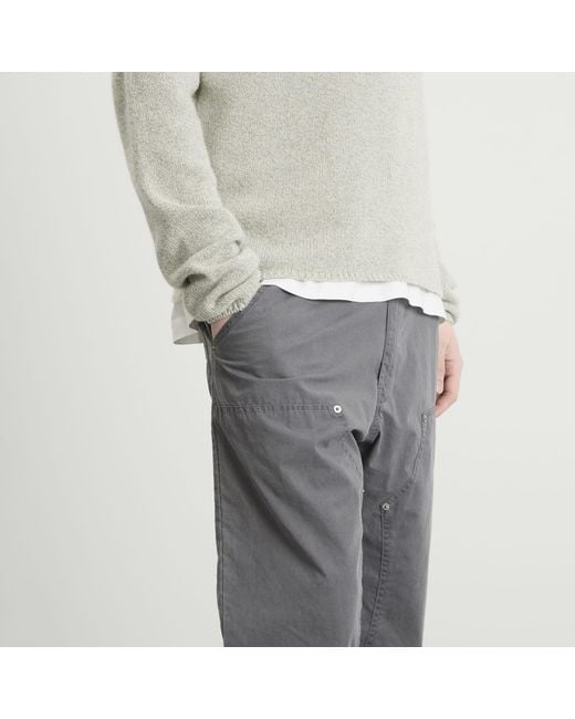 Maison Margiela Gray Mm6 Cotton Utility Pant for men