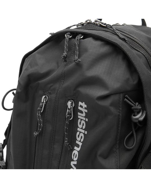 Thisisneverthat Black Sp Backpack 29 for men