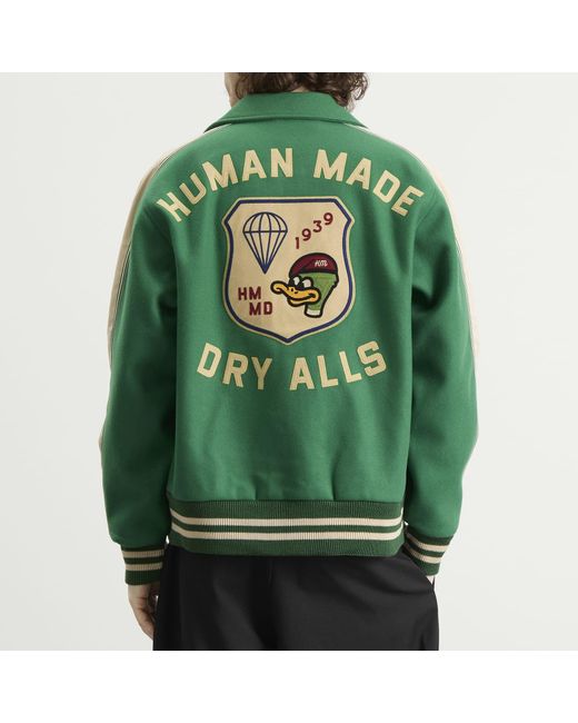 Human Made Military Jacket in Green for Men | Lyst