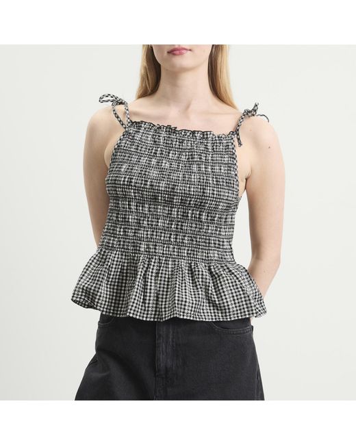Levi's Gray Monaco Sl Blouse