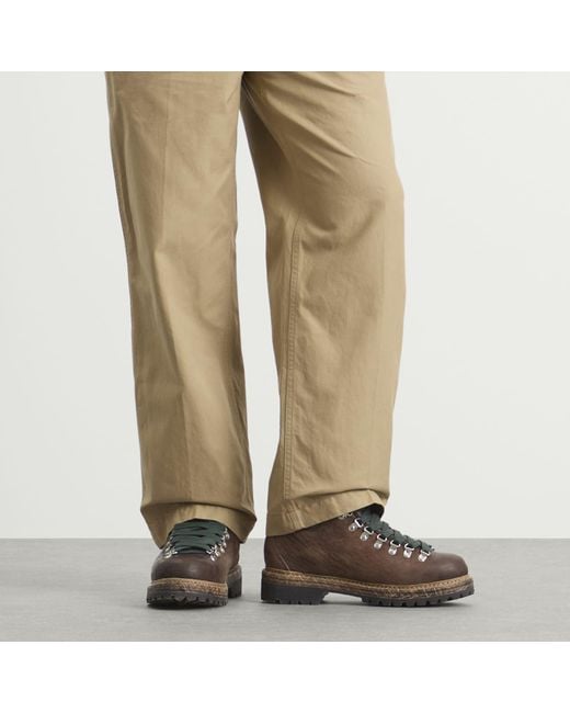 Visvim Brown Whymper Hiking Boots for men
