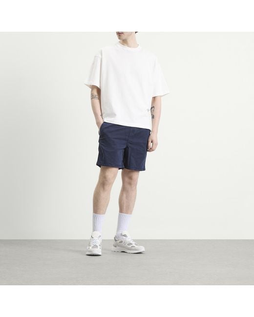NN07 Blue Gregor Shorts for men