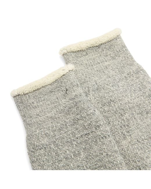 RoToTo Gray Double Face Sock for men