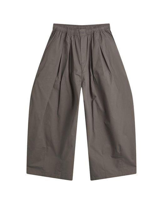 ANGLAN Gray Essential Easy Balloon Trousers for men