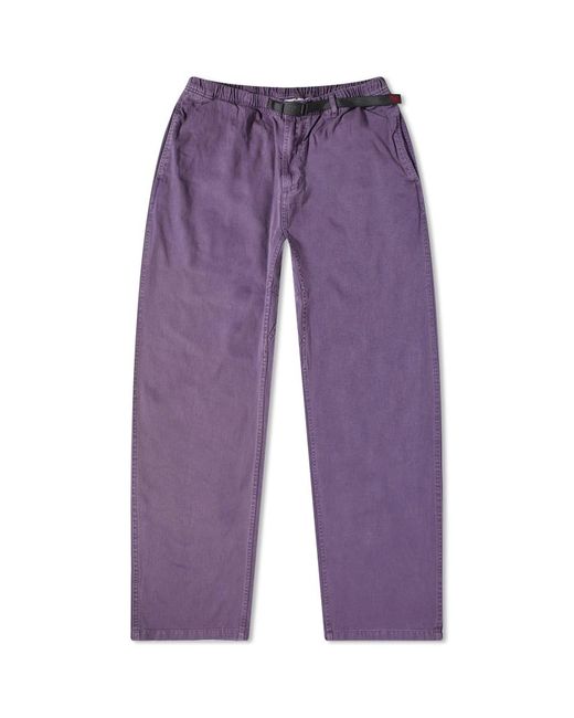 Gramicci Purple Overdyed G Pant for men