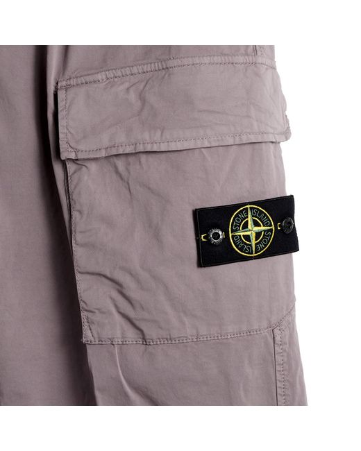 Stone Island Gray Trousers