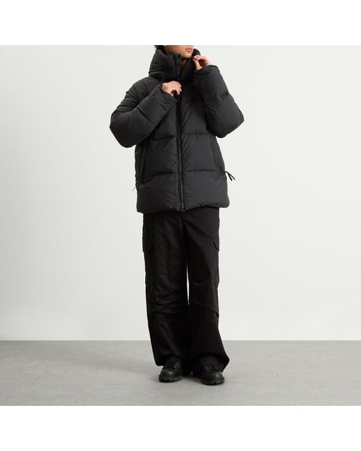 Canada Goose Black Crofton Matte Puffer Jacket for men