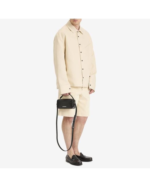 Jacquemus Natural Boxy Long Sleeve Shirt for men