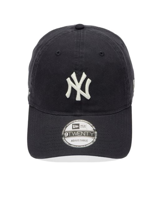 KTZ Blue New York Yankees Washed Script 9Twenty Cap