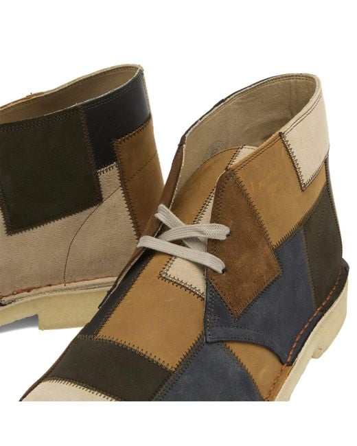 Clarks Brown Desert Patch for men