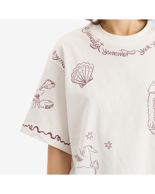ALÉMAIS White Sammy T-Shirt