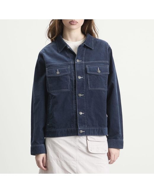 Gramicci Blue Corduroy Trucker Jacket
