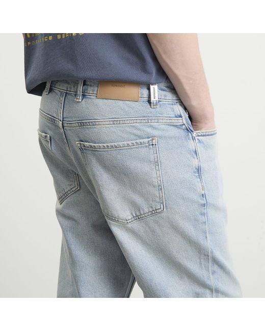 Represent Blue Kick Flare Denim Jeans for men