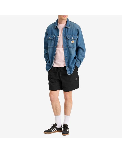 Dickies Black Pelican Rapids Swim Shorts for men