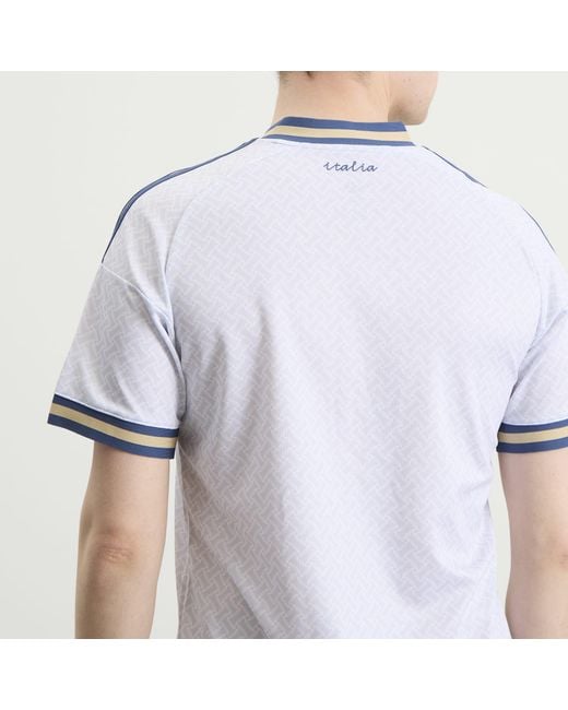Adidas Blue Italy Away Third Jersey for men
