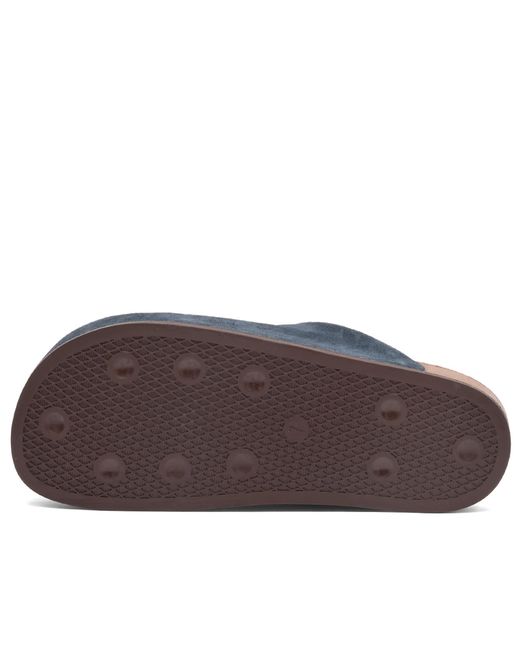 Adidas Blue Adimule Slides