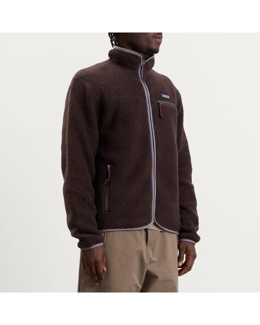 Patagonia Brown Retro Pile Jacket for men