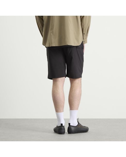 NANGA Black Excursion Shorts for men