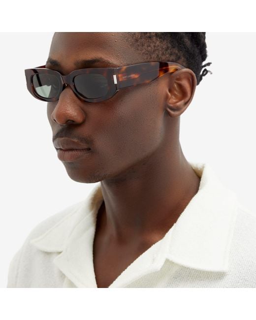 Saint Laurent Brown Saint Laurent Sl 697 Sunglasses for men