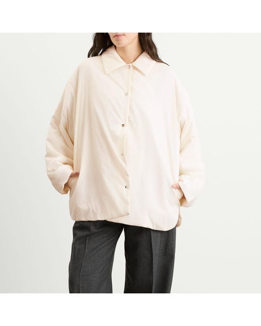 Studio Nicholson Natural Togg Padded Overshirt