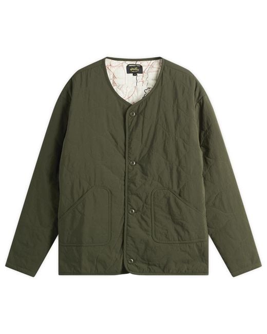 Stan Ray Green Quilted Liner Jacket for men