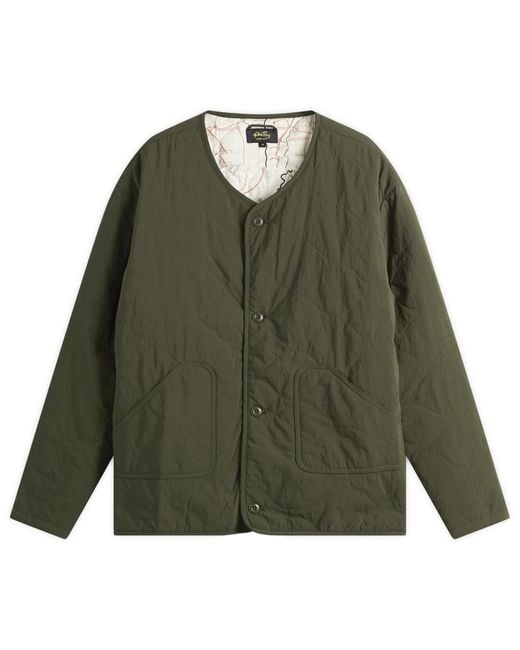 Stan Ray Green Quilted Liner Jacket for men