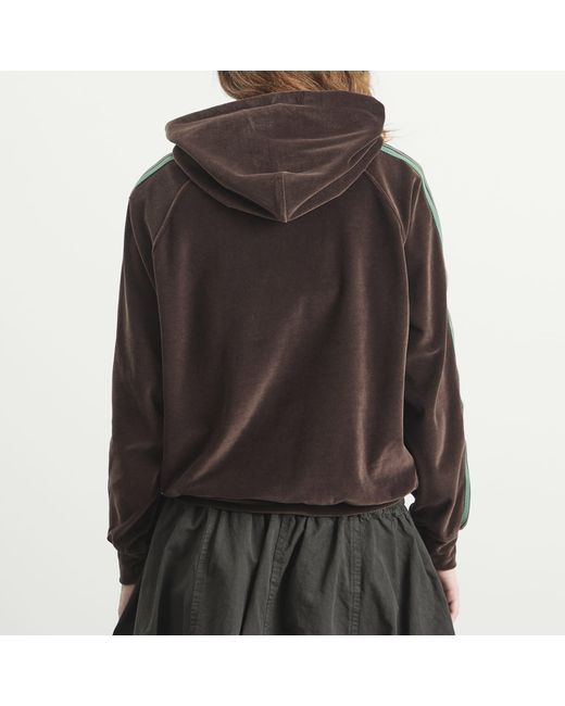 Needles Brown Track Hoodie
