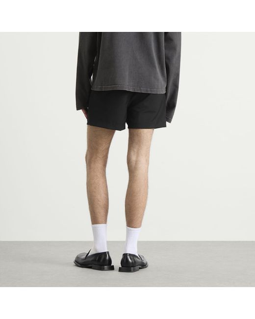 Entire studios Black Compact Shorts for men