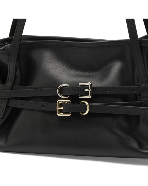 Justine Clenquet Black Sidney Evening Bag