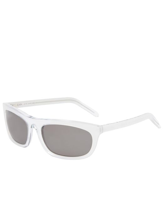 Our Legacy White Shelter Sunglasses for men