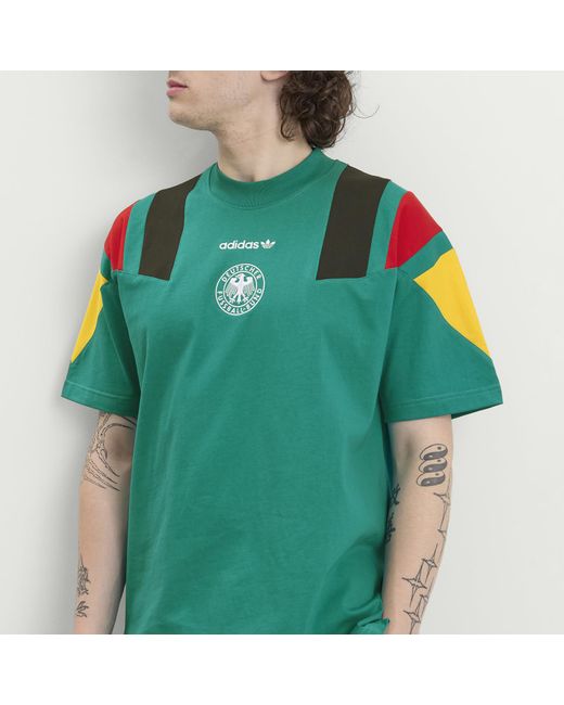 Adidas Green Dfb Eqt T-Shirt for men