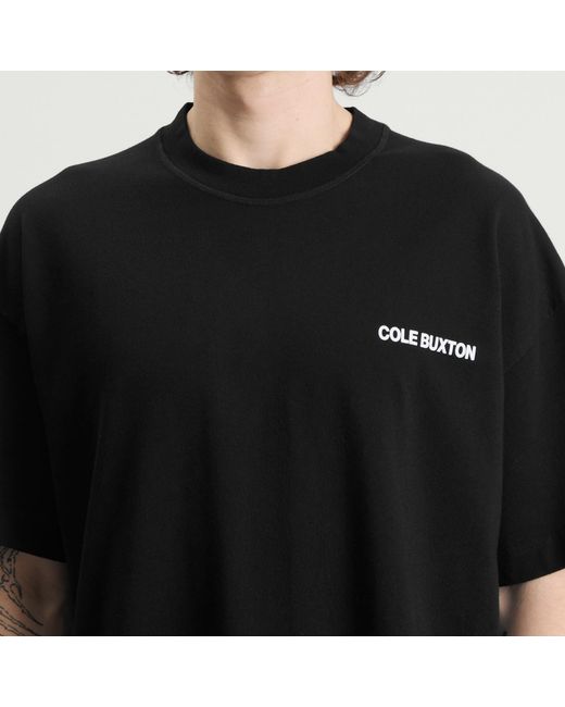 Cole Buxton Black Sportswear T-Shirt for men