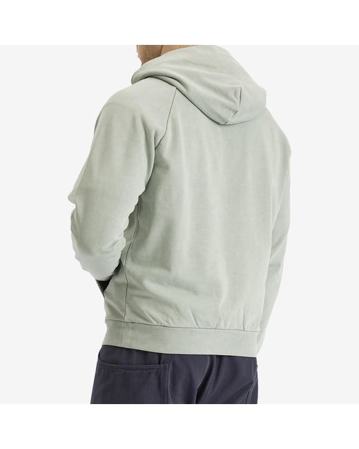 Napapijri Green Split Logo Hoodie for men