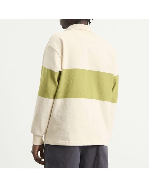 Cafe Mountain Green Block Stripe Sportsman Shirt for men