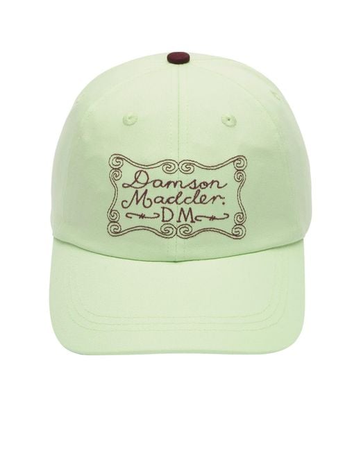 Damson Madder Green Cap