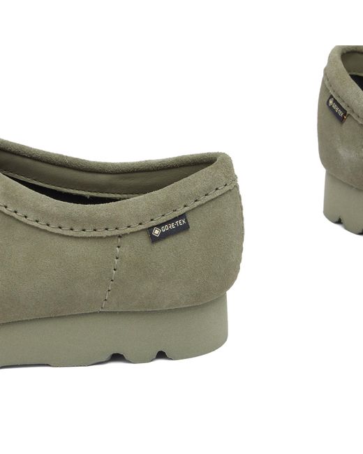 Clarks Green Wallabee Gore-Tex
