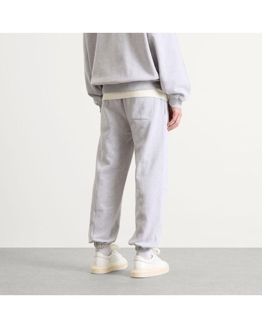Cole Buxton Gray Sportswear Sweat Pants for men