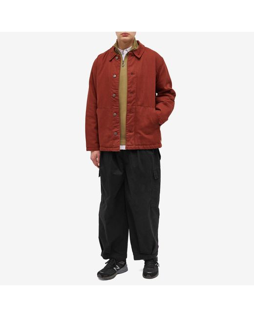 Armor Lux Red Fisherman Jacket for men