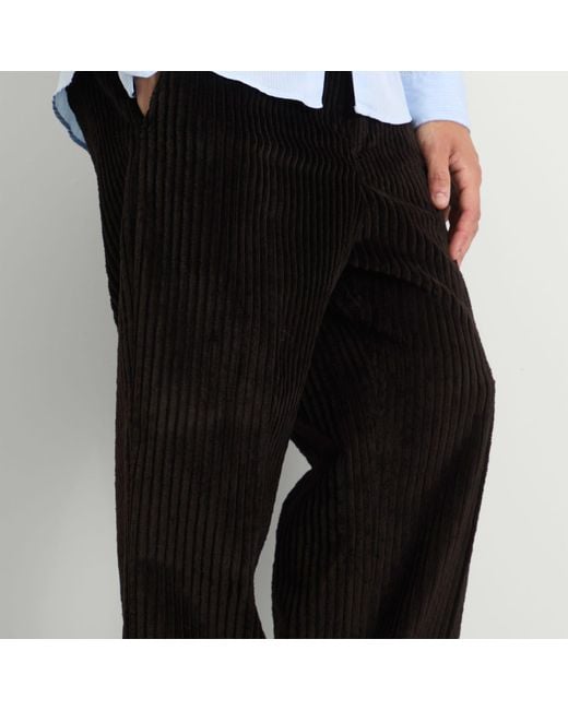Our Legacy Black Borrowed Cord Chino for men