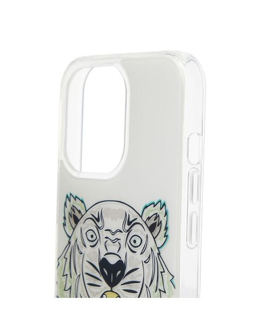 KENZO White Iphone 13 Pro Tiger Resin Case