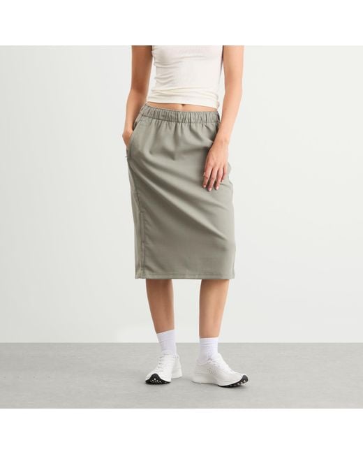 Nike Gray Wool Classics Skirt