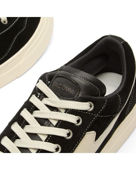 Stepney Workers Club Black Omni Dellow S-Strike Suede for men