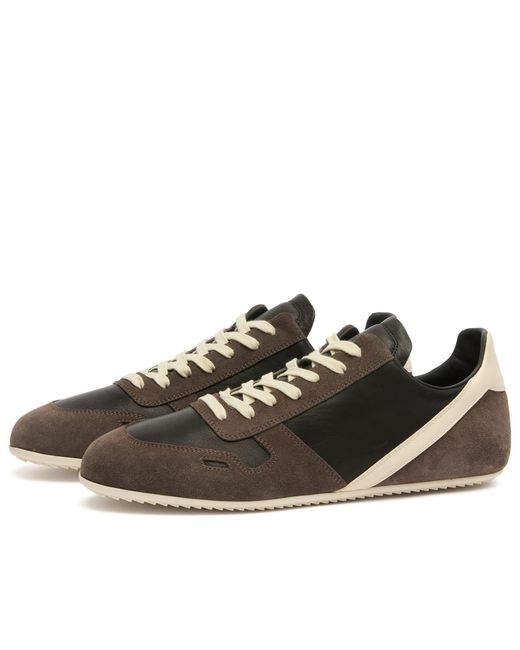 Rick Owens Brown Minimal Sneaks for men