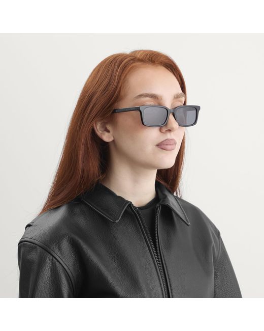 Retrosuperfuture Gray X Mm6 Form 5 Sunglasses