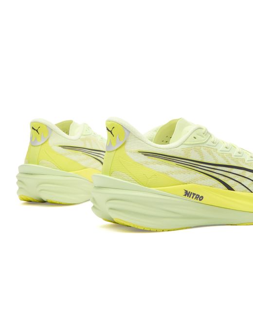 PUMA Yellow Deviate Nitro 4 Sneaker for men