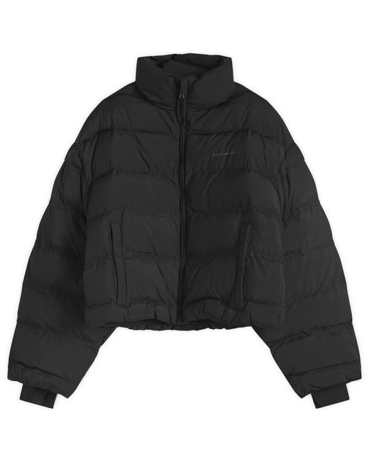 Daily Paper Black Relaxed Short Puffer Jacket